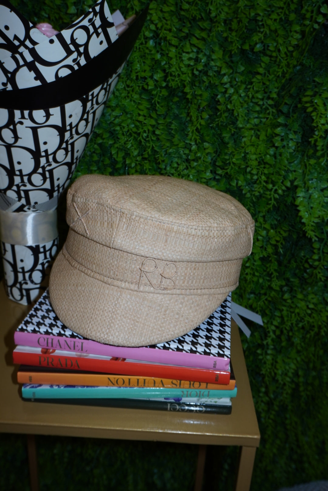 Cappello Rb in paglia top quality
