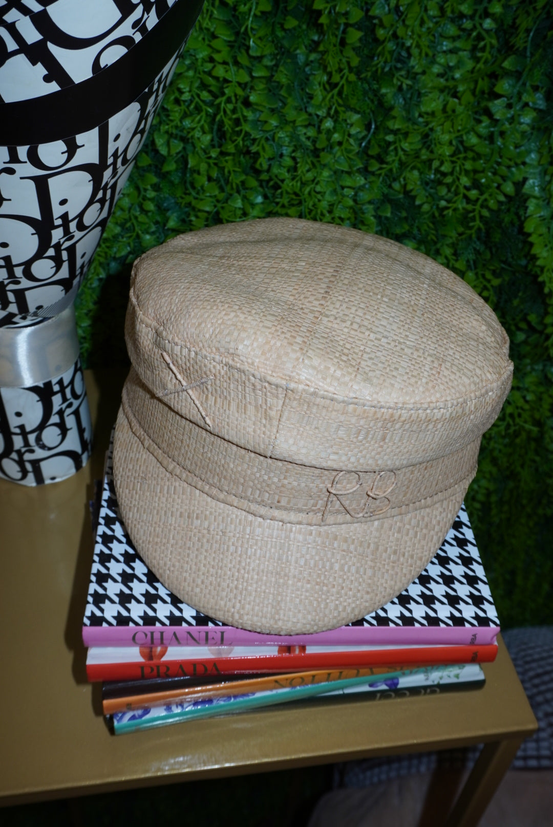 Cappello Rb in paglia top quality