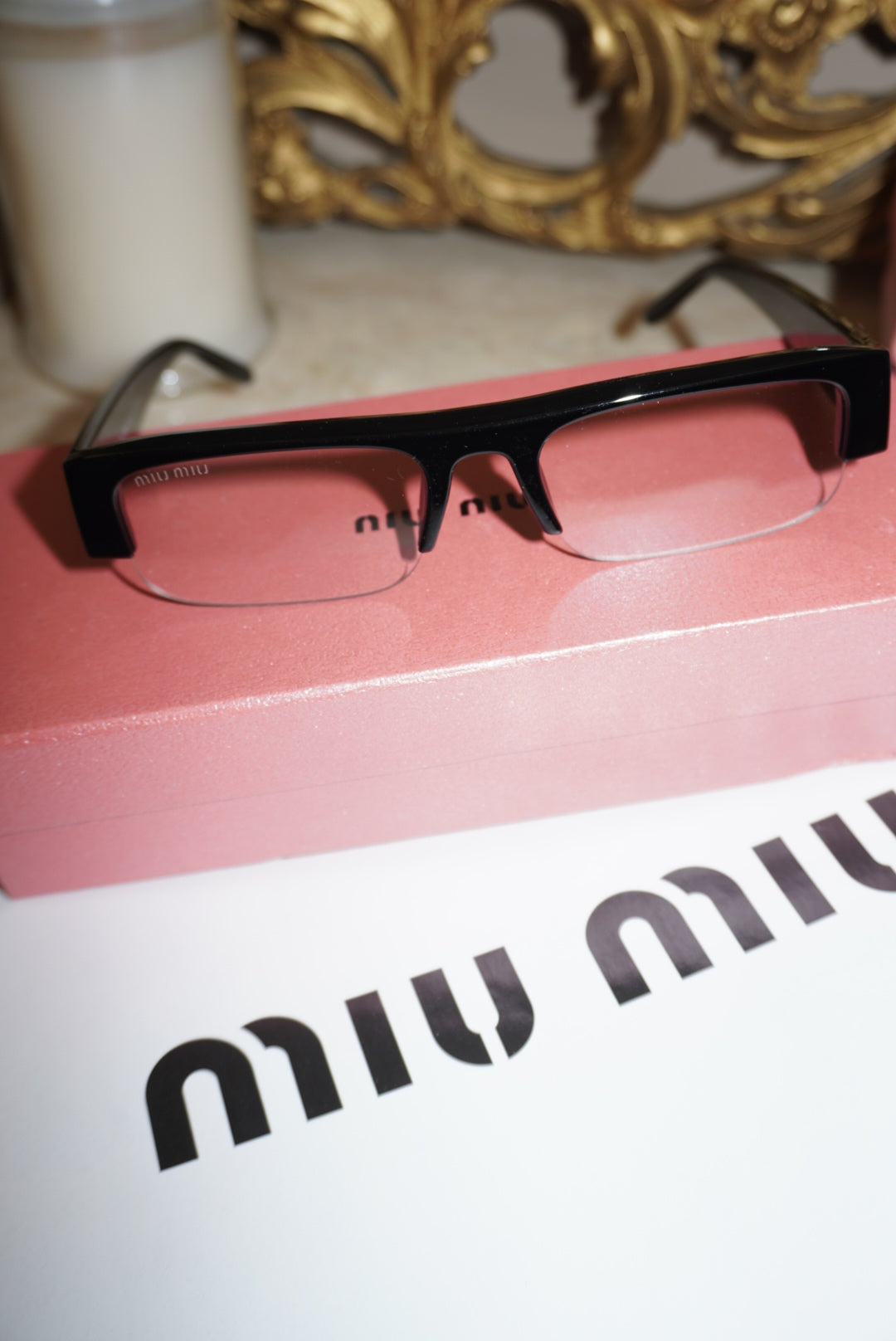 Occhiali Miu black