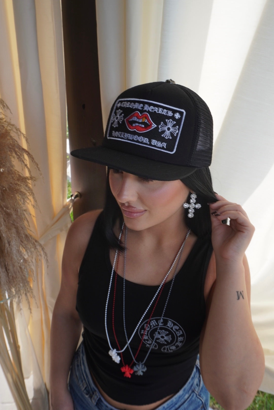 Cappello Chrome black