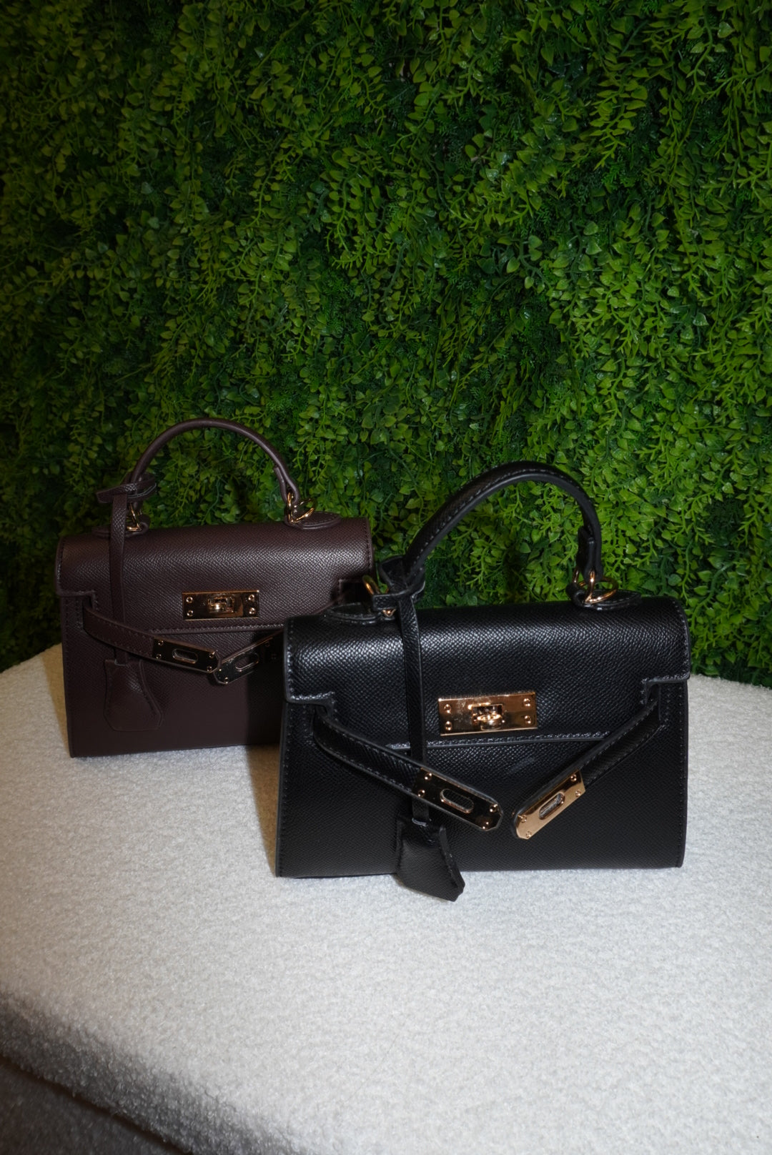 Bag Yara black/brown (con tracolla)