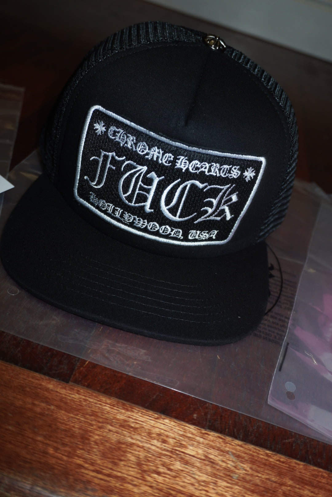 Cappello Chrome black