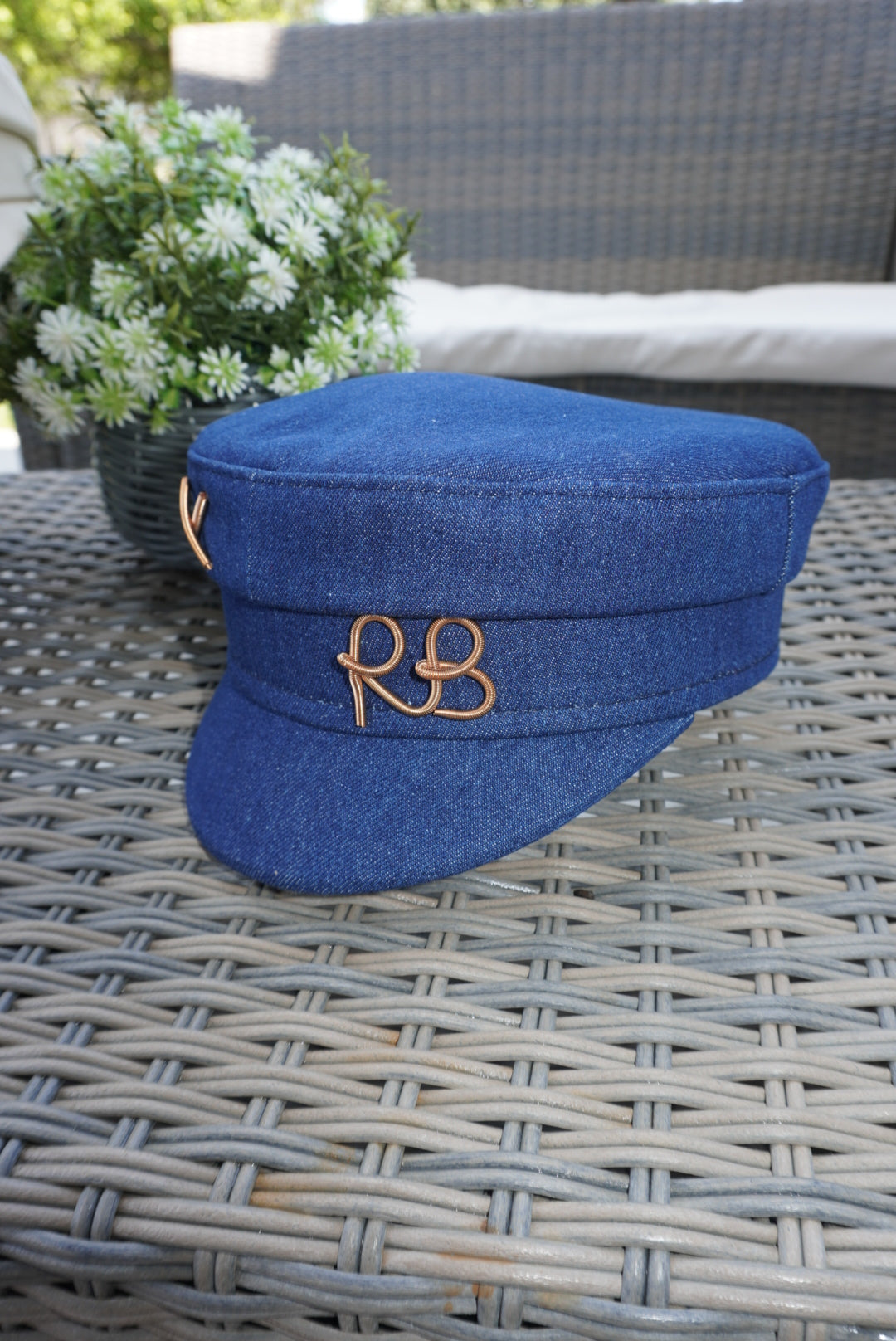 Cappello Rb denim