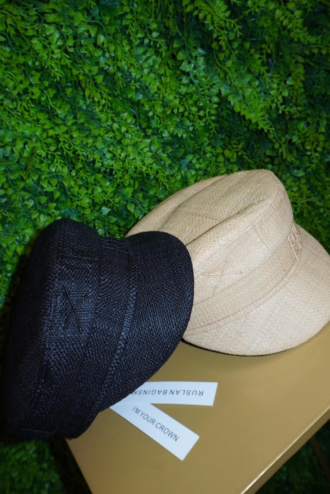 Cappello Rb in paglia top quality