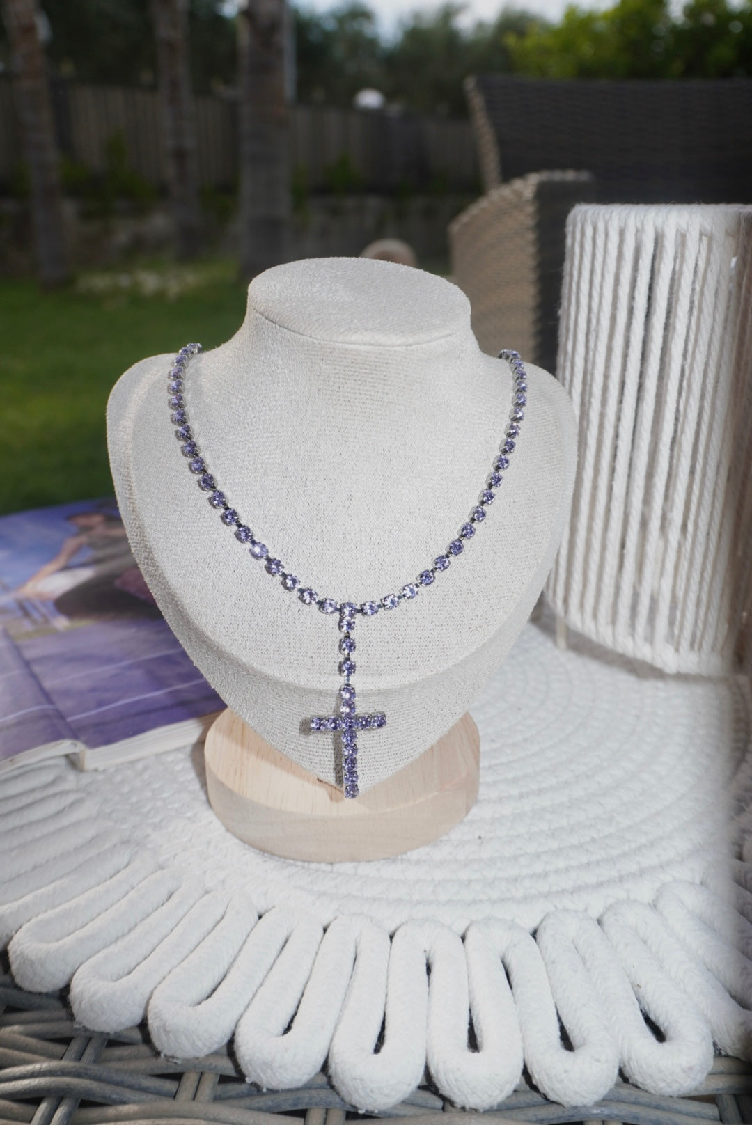 Collana Santa violet