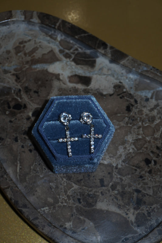 Orecchini Santuary silver