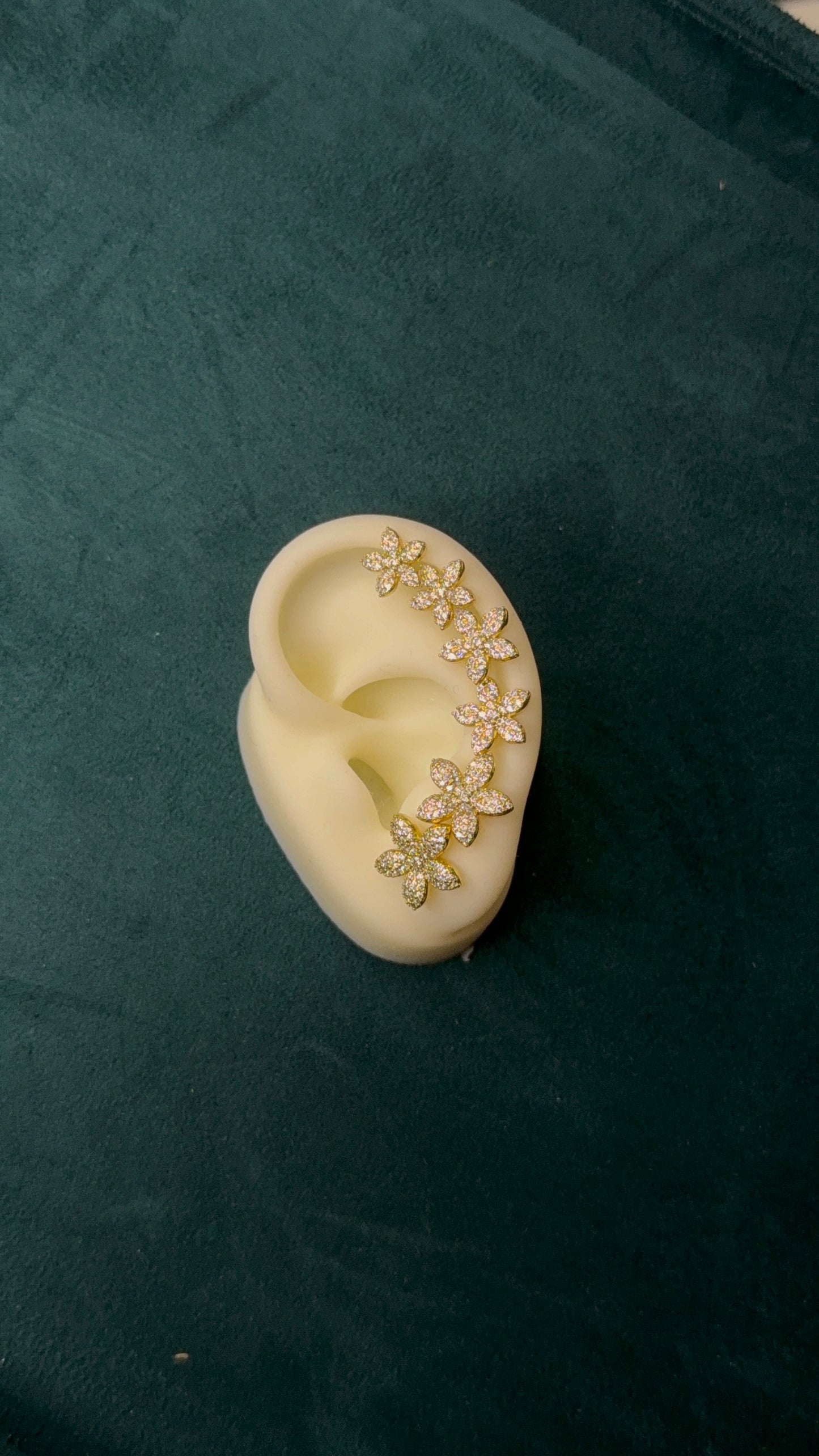 Set Fiore gold (3 coppie)