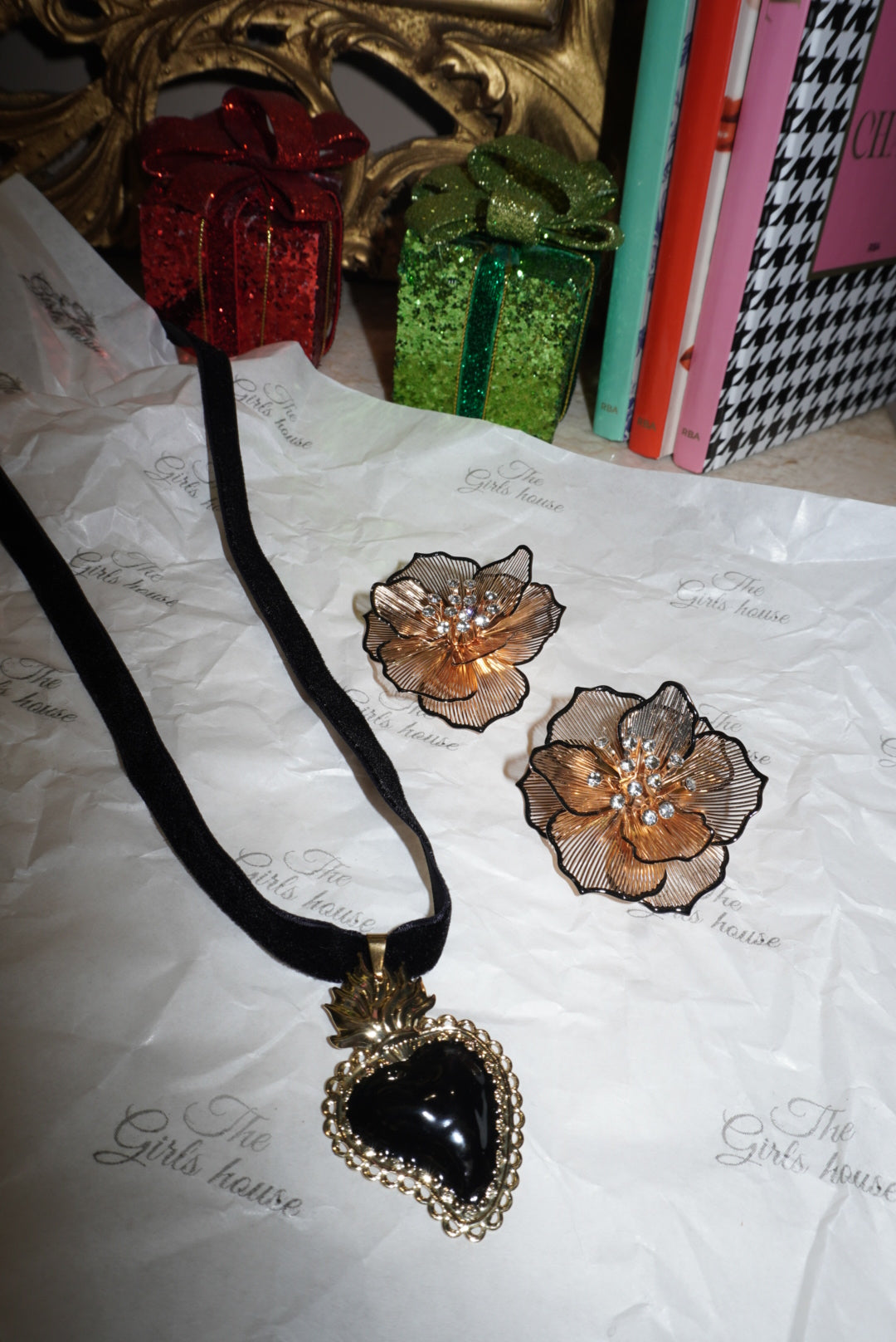 Combo Chocker + Orecchini