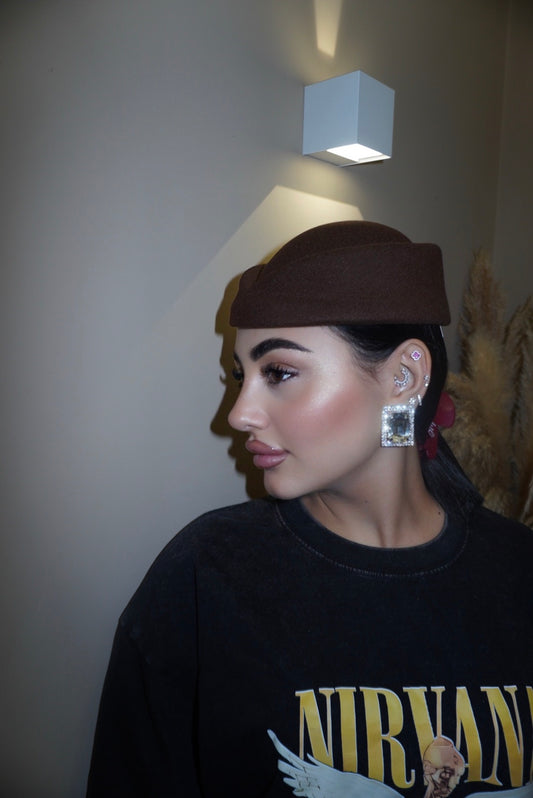 Copricapo Jolie brown