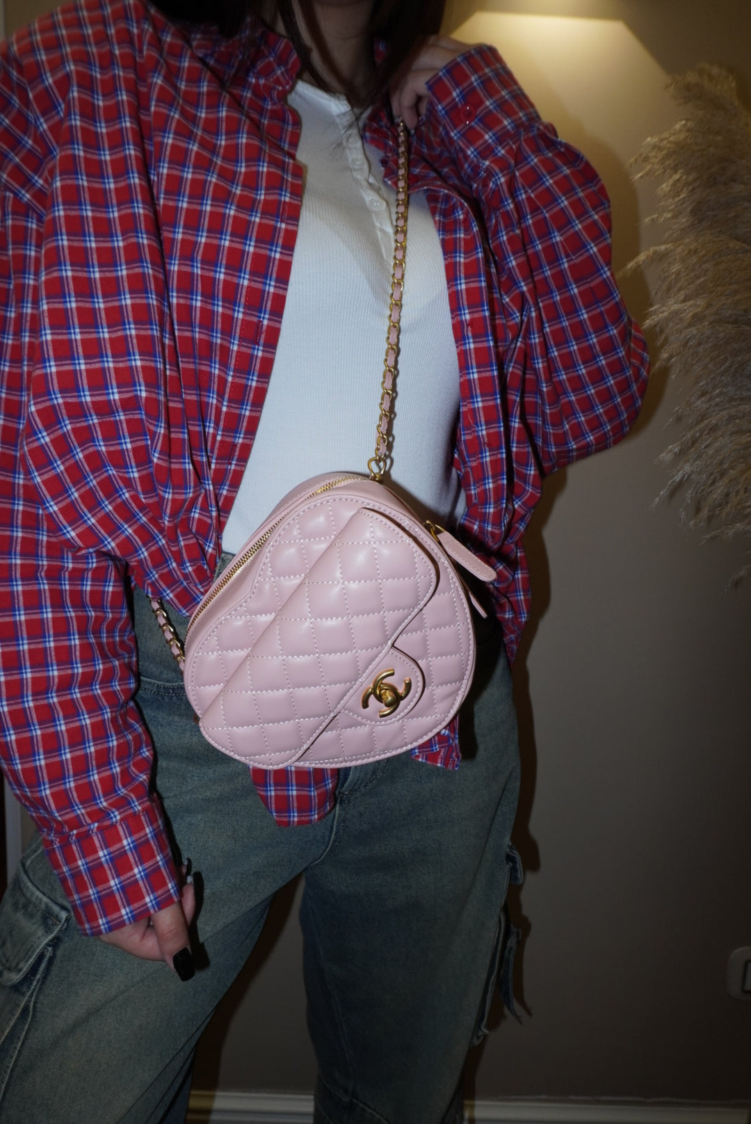 Pink Bag Heart