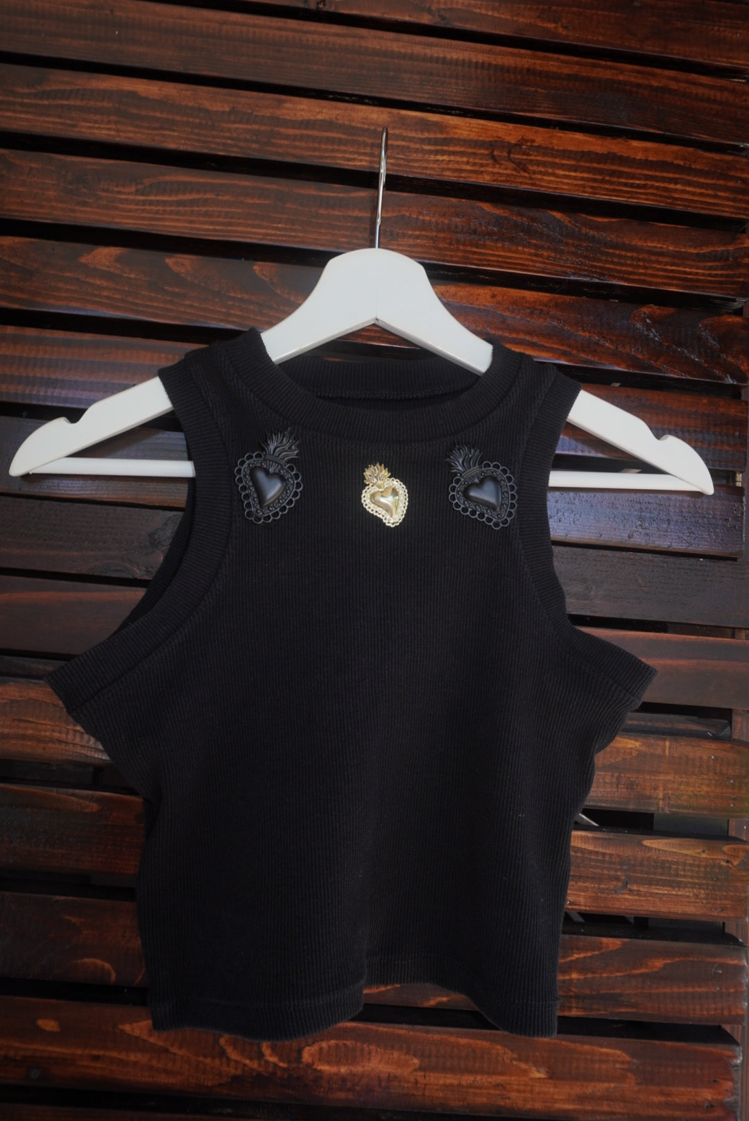 Canotta Handmade Cuori Sacri