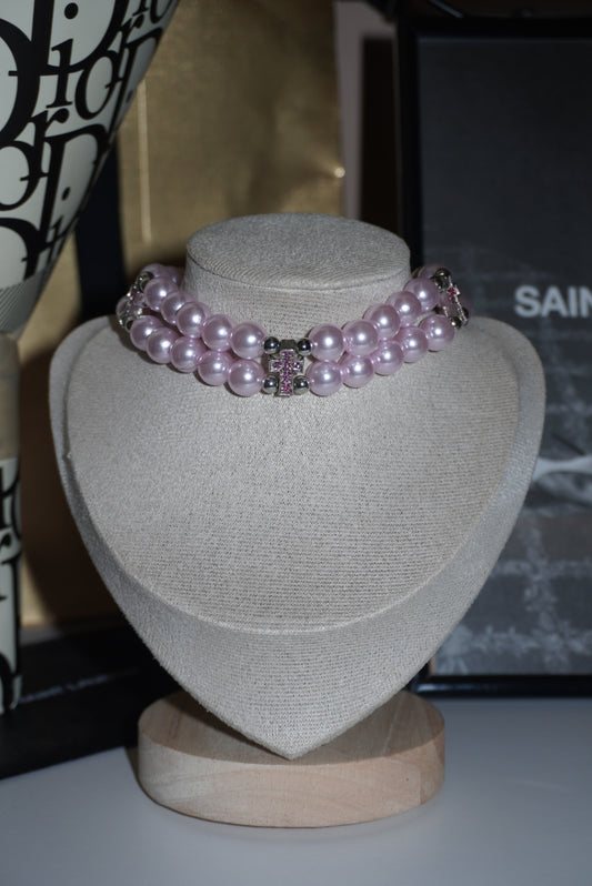 Chocker Maddy pink
