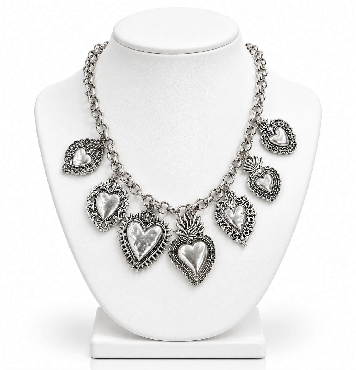 Collana Edda big cuori