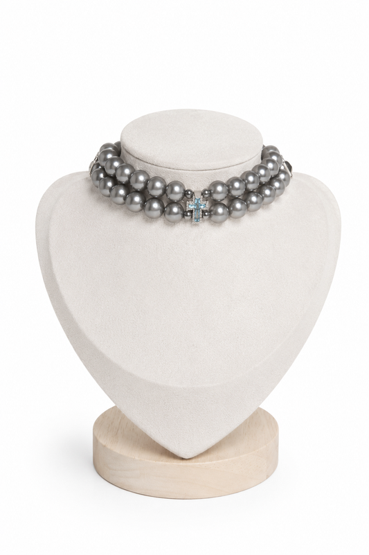 Chocker Maddy grey