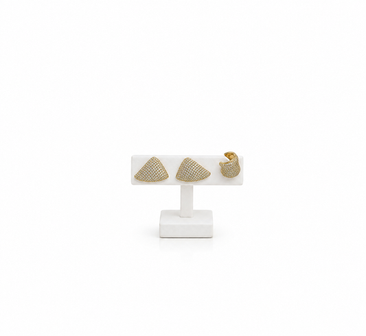 Combo Margi gold (orecchini + earcuff)