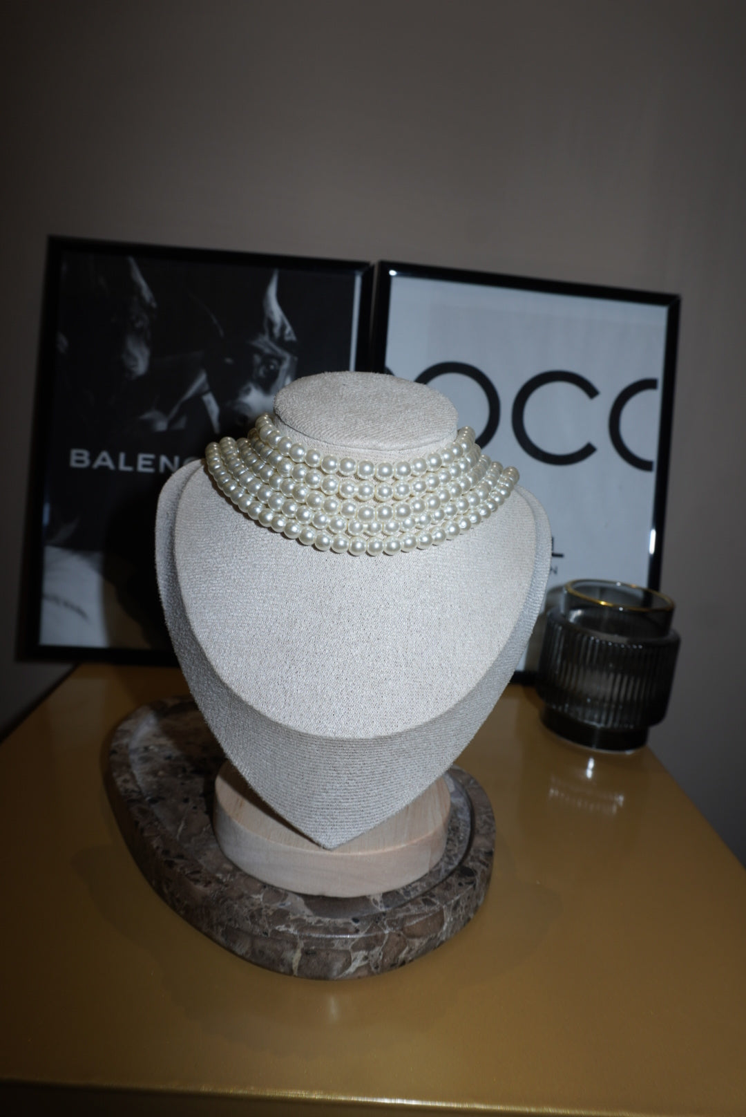 Chocker in perle