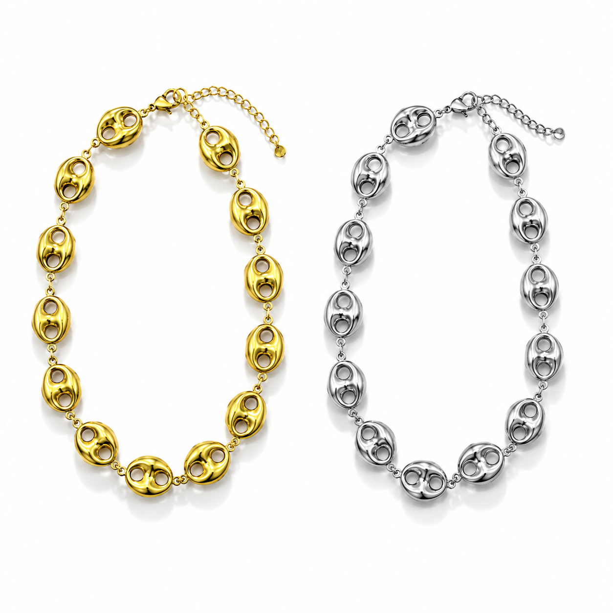 Collana Celine gold/silver