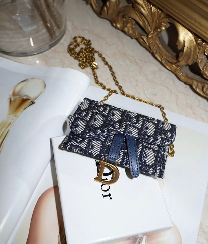 Mini bag CD blue