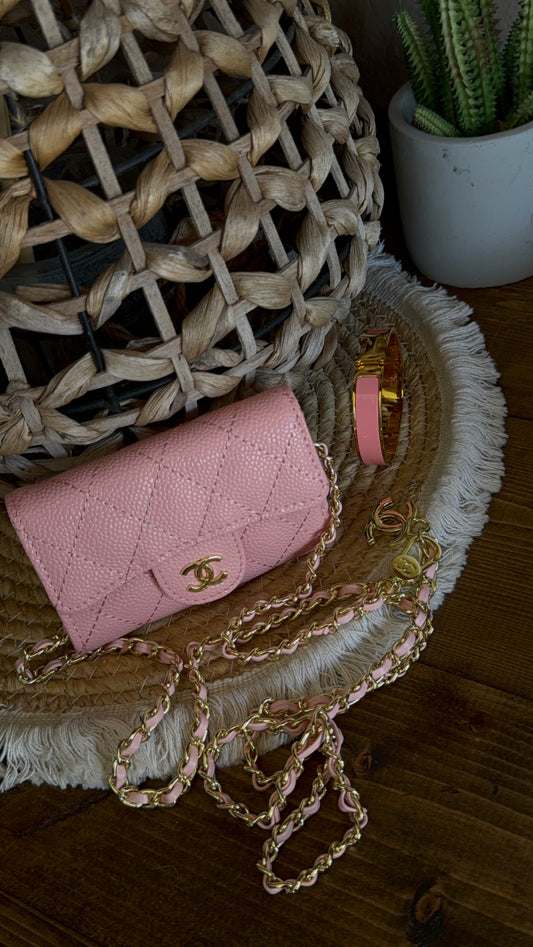 Combo pink luxury bag+bracciale