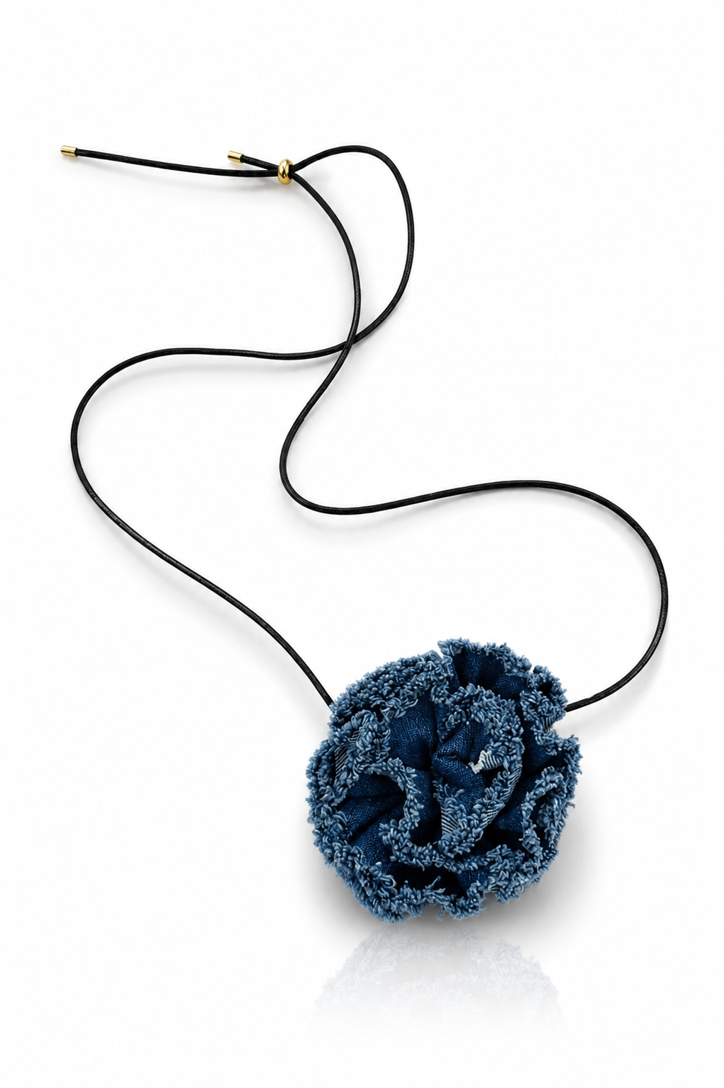 Chocker Rosa in denim