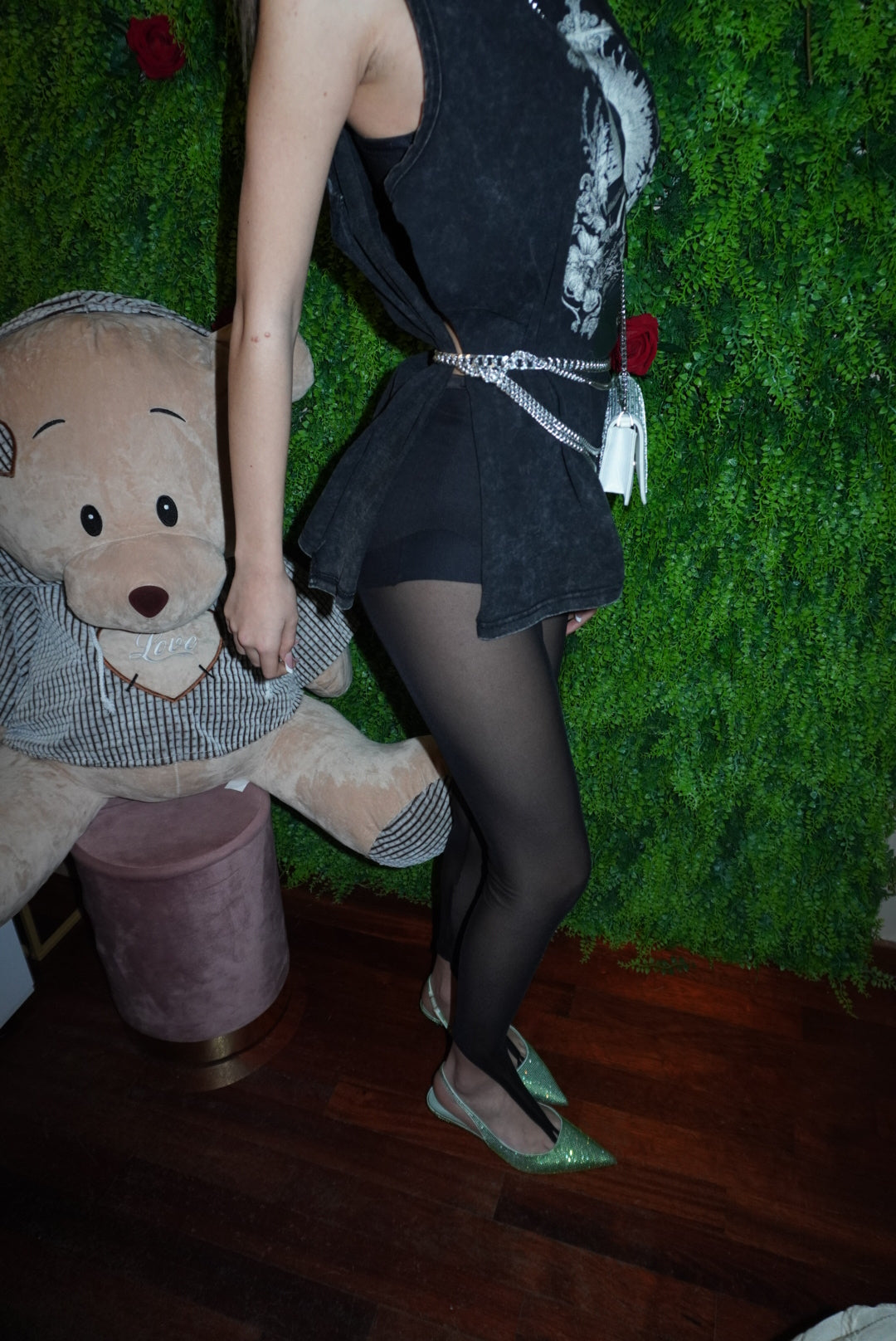 Legging Trasparente tg unica