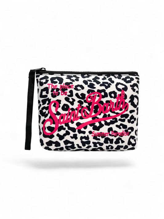 Borsello St B leopard