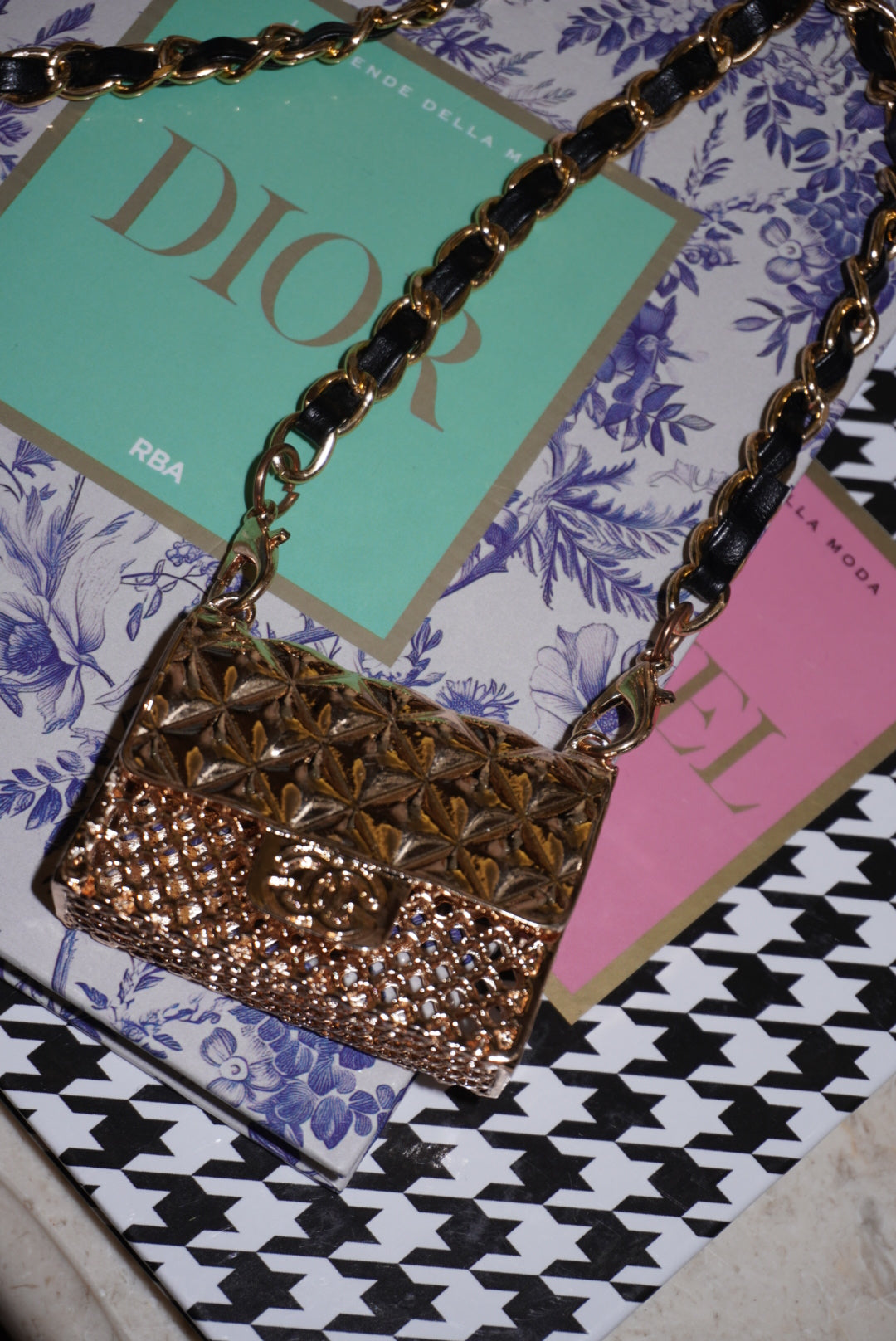 Mini bag Ornelya gold