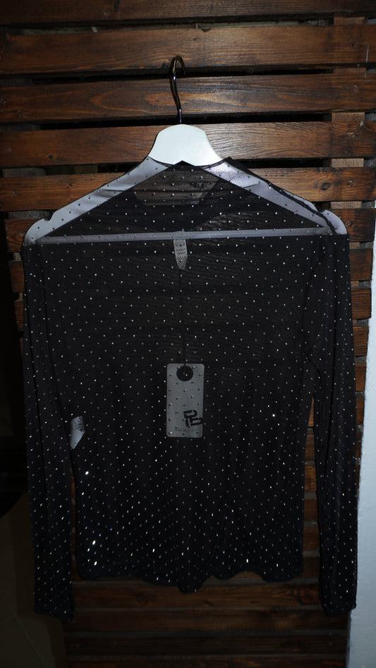 Maglia trasparente brillantina