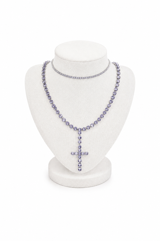 Combo Violet + Silver