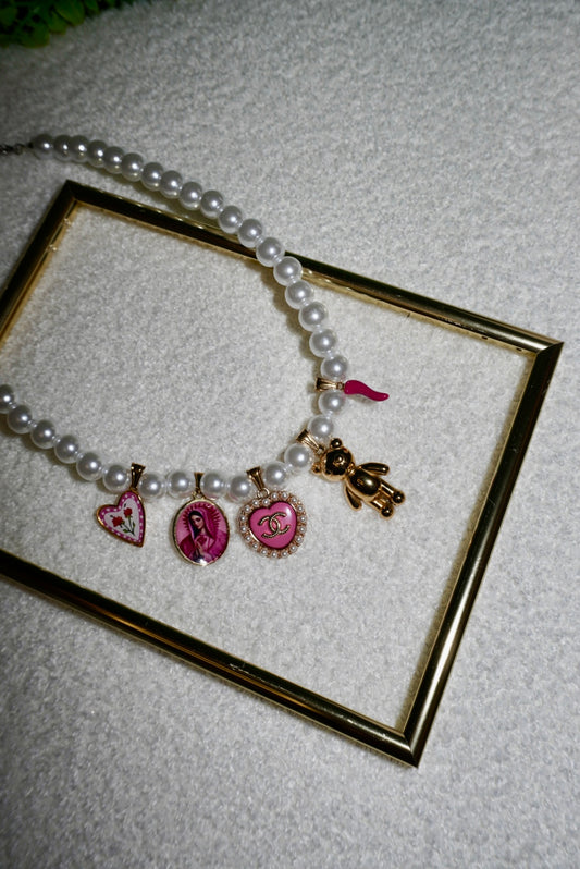 Collana Lulu pink