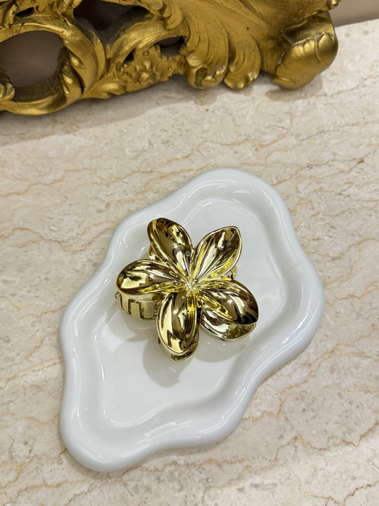 Pinza flower gold