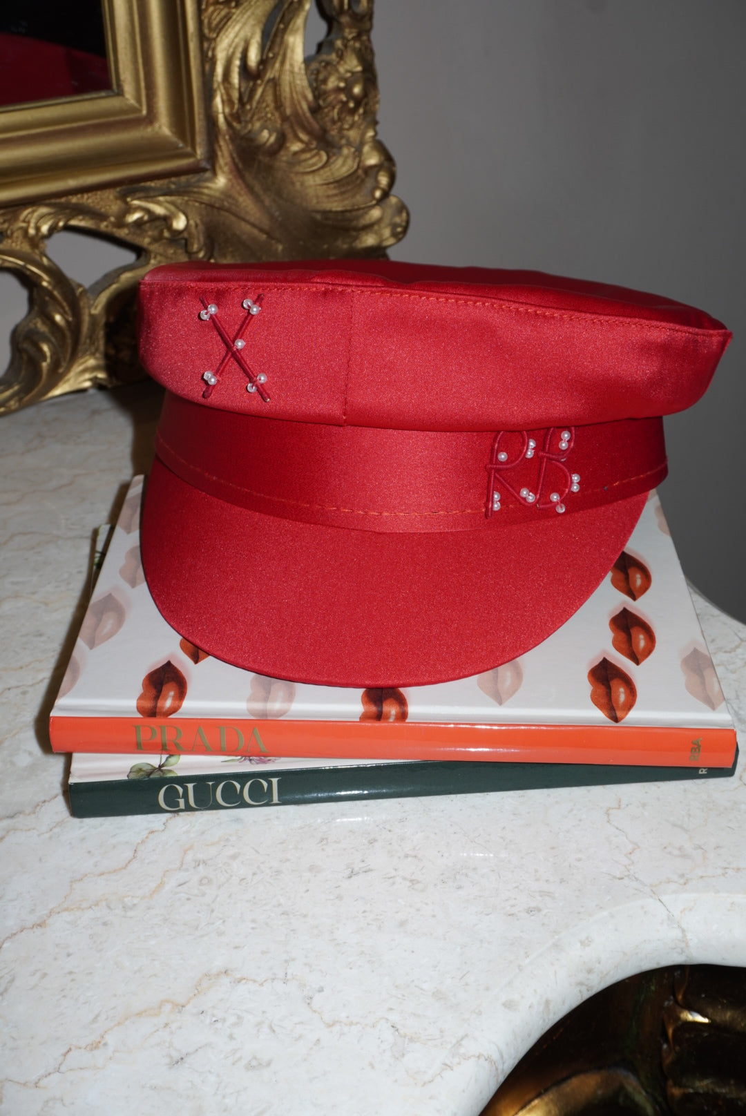 Cappello RB rosso size 57