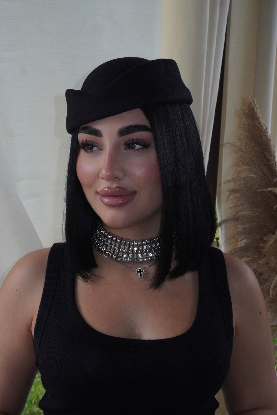 Copricapo Jolie black