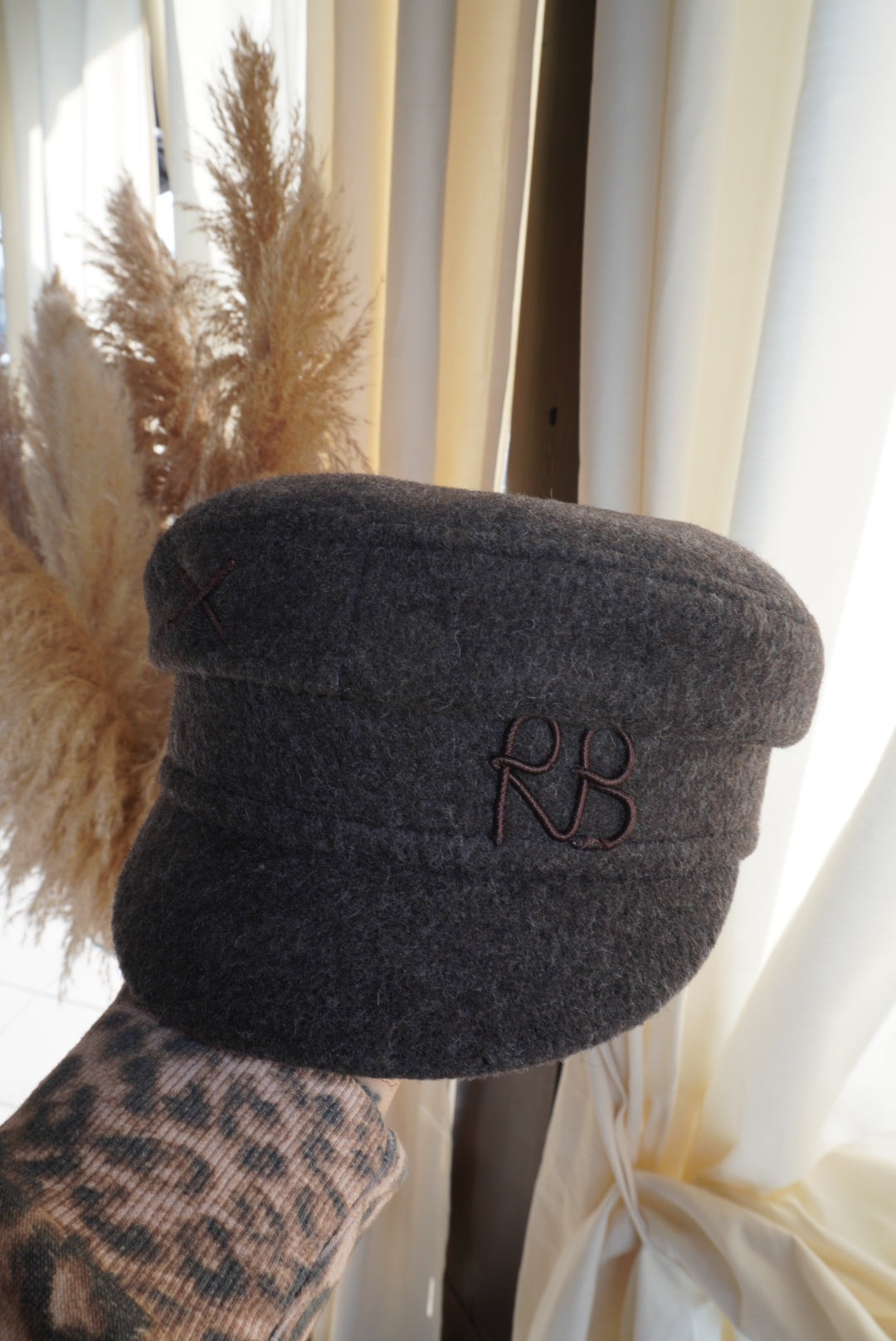 Cappello Rb grey in lana top quality
