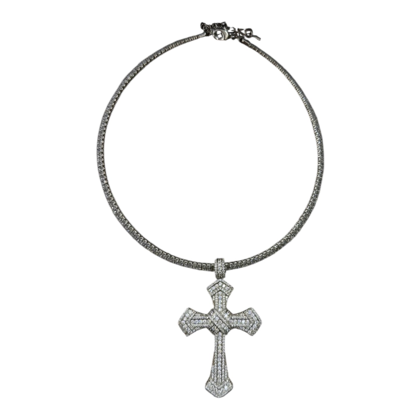 Collier Amina silver