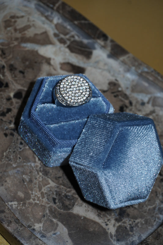 Anello Chevalier silver regolabile