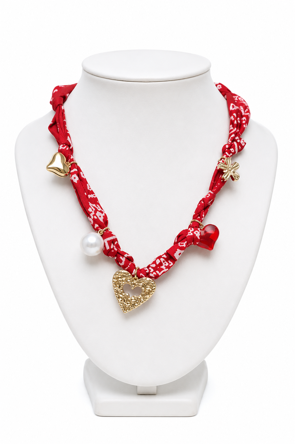 Chocker/Collana bandana red