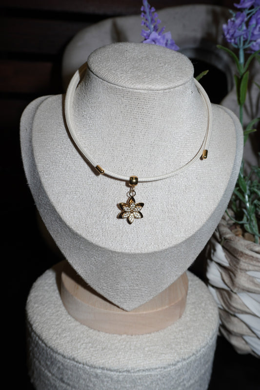 Collana magnetica flower gold