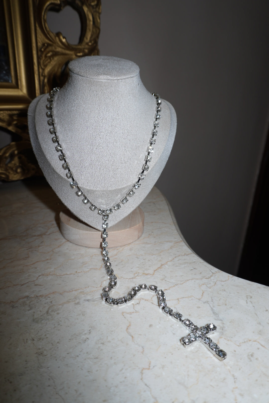 Collana Crois Vane silver