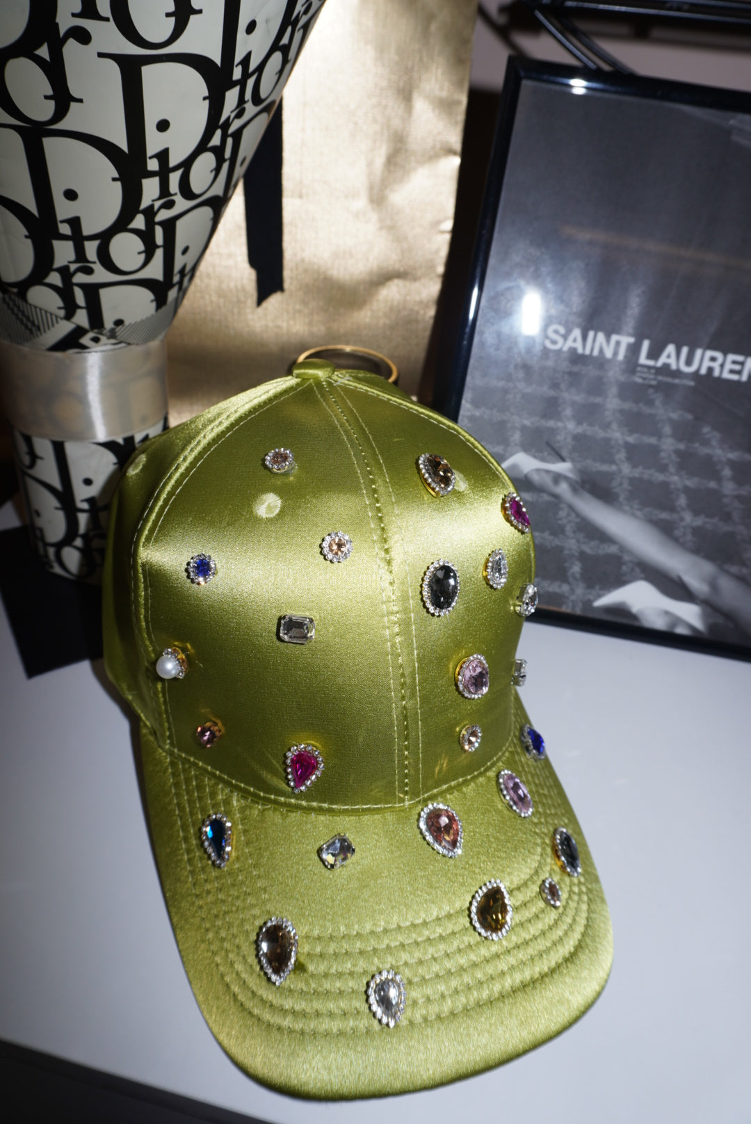 Cappello + Orecchini Swarovski