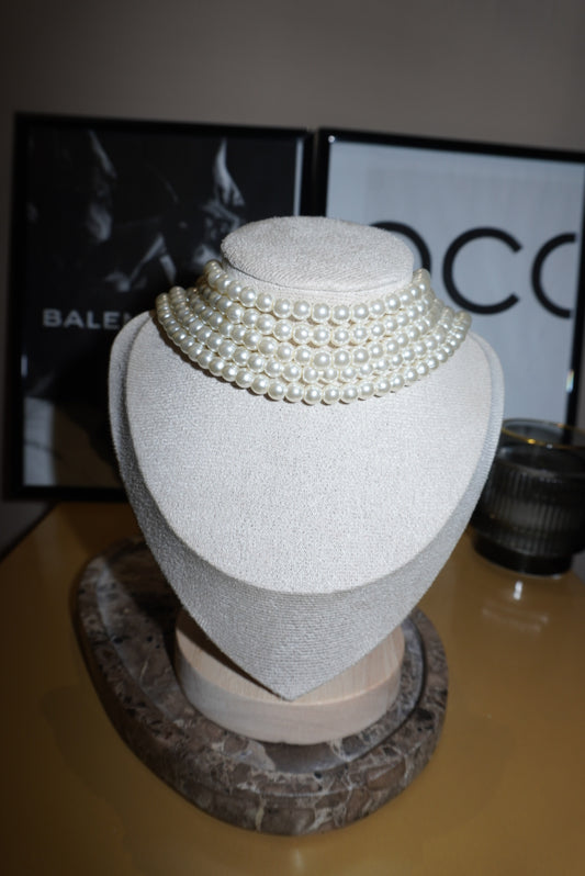 Chocker in perle