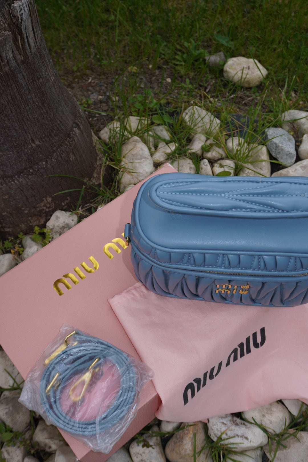 Bag Miu Azzurra