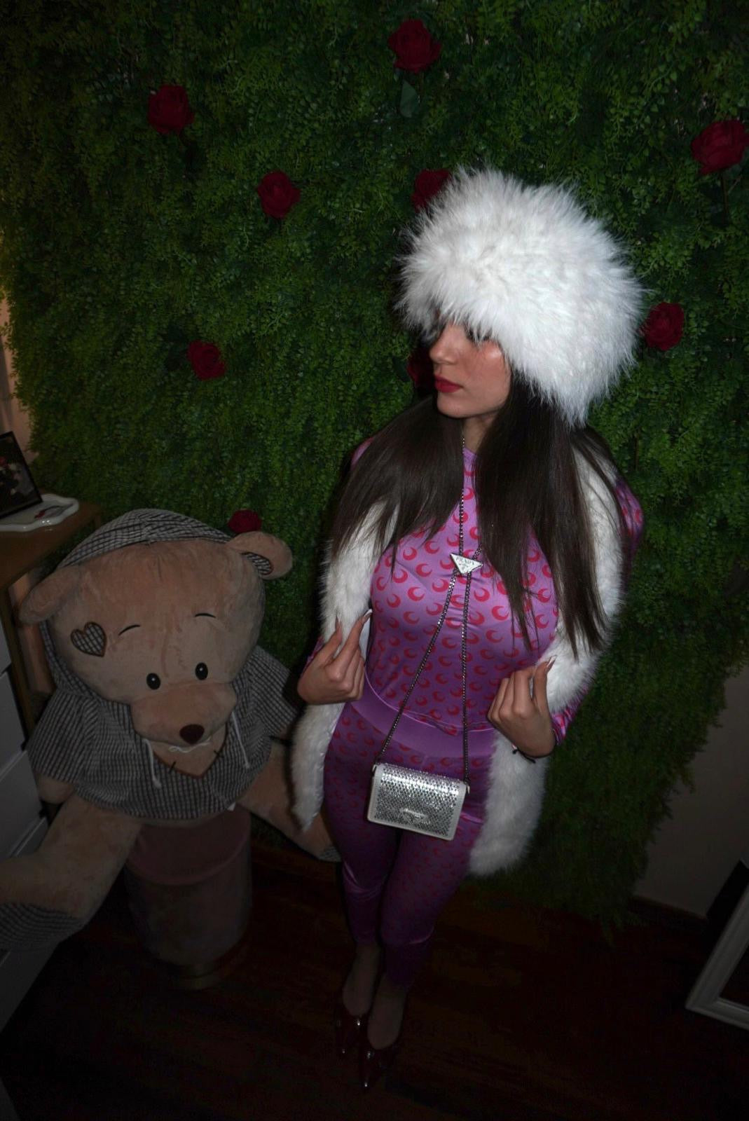 Completo pelliccia (fascia+sciarpa)