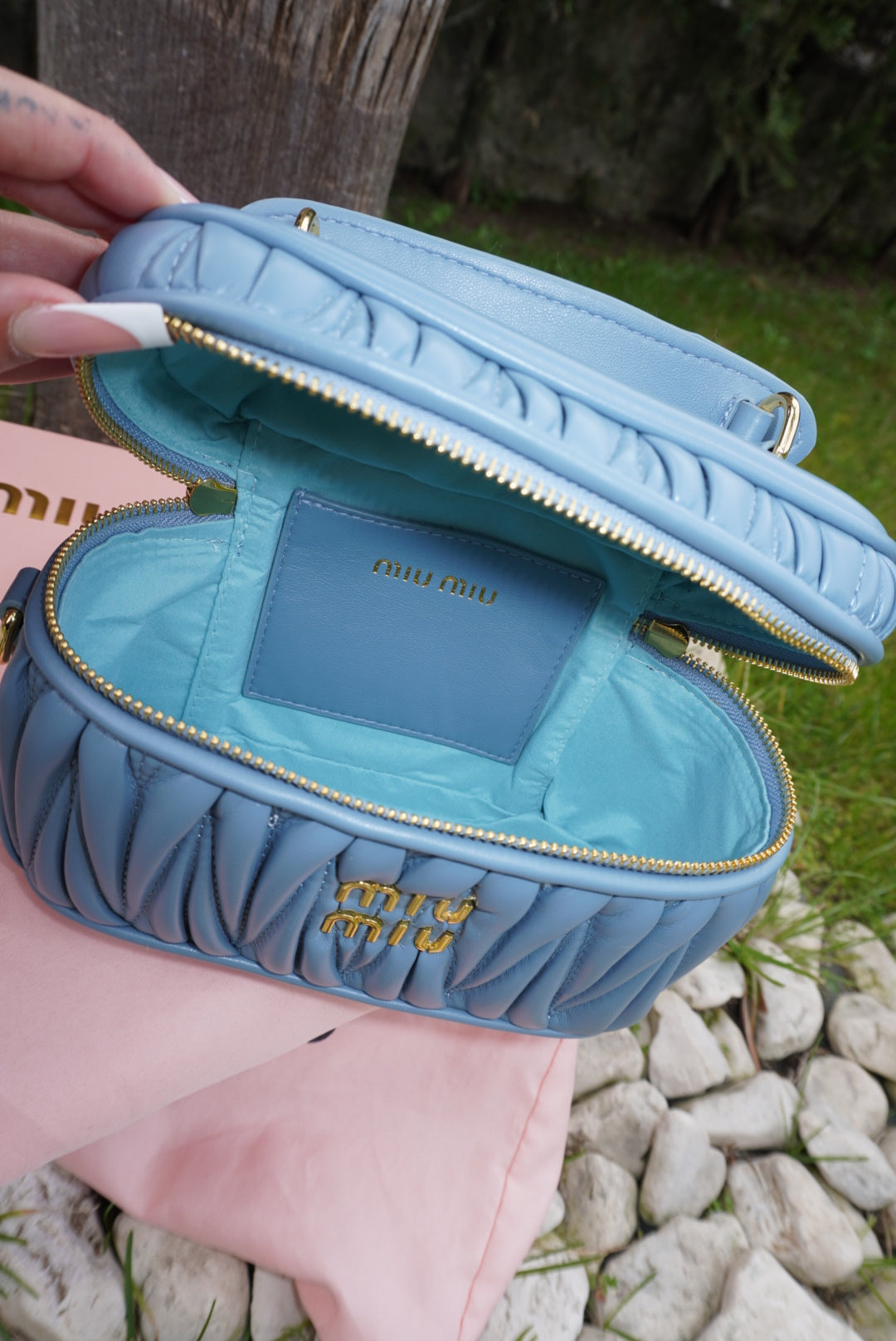 Bag Miu Azzurra