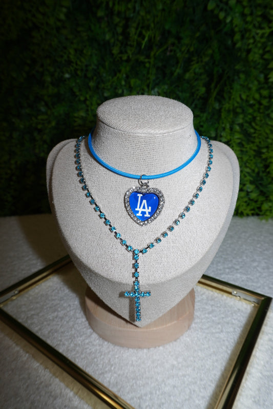 Combo Blue LA+croce