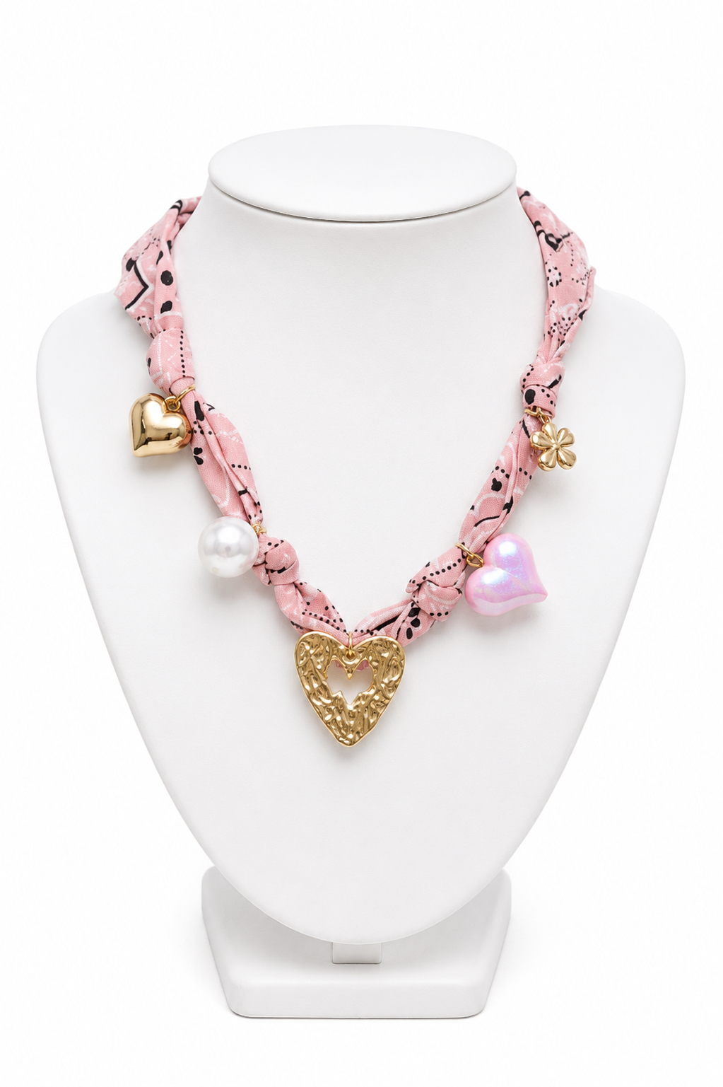 Chocker/Collana bandana pink