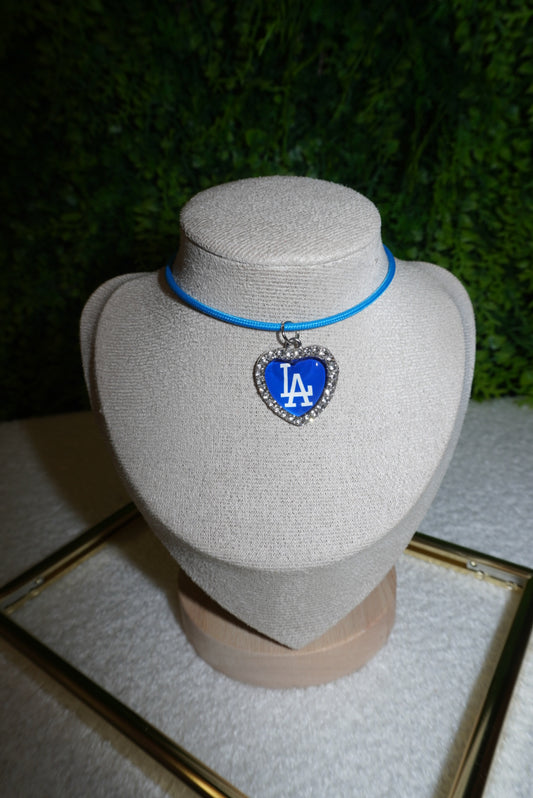 Chocker Los Angeles azzurro
