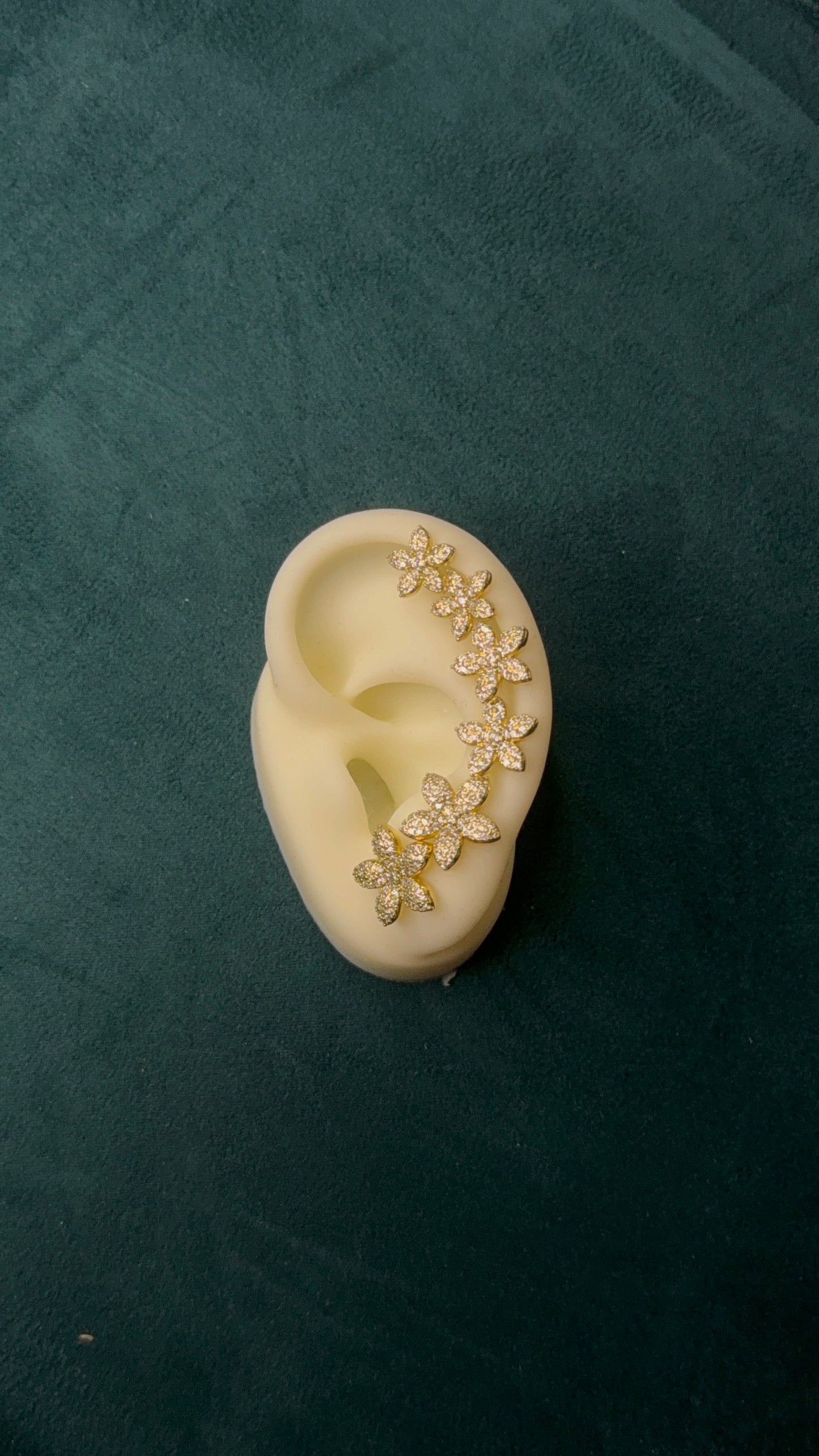 Set Fiore gold (3 coppie)