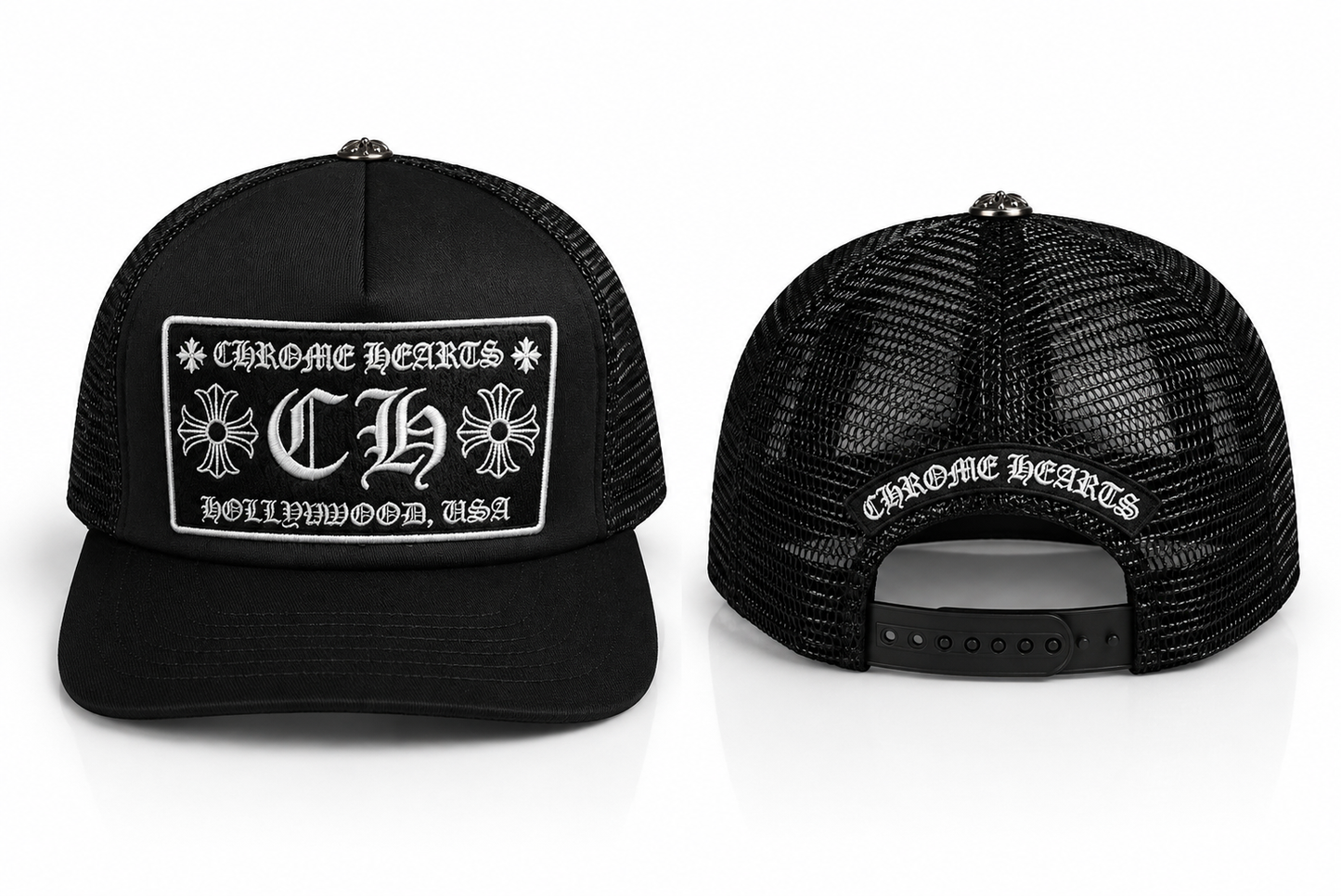 Cappello chrome black