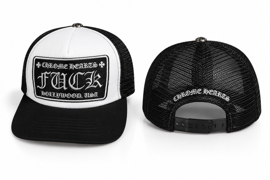 Cappello Chrome white/black